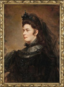 Portrait of Elisabeth of Bavaria, c1890. Creator: Anonymous ().