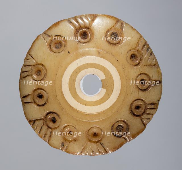 Spindle Whorl, 700s - 900s. Creator: Unknown.