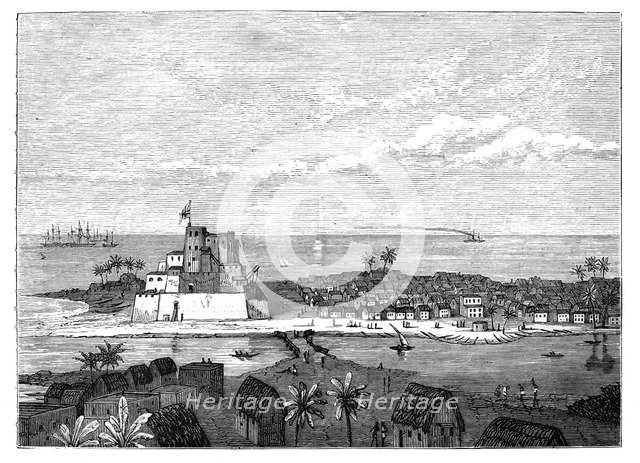 Elmina, Gold Coast, West Africa, c1890. Artist: Unknown