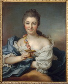 Madame de Sevré en Hébé, 1756. Creator: Donat Nonnotte.