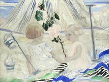 La belle rose. Creator: Marval, Jacqueline (1866-1932).