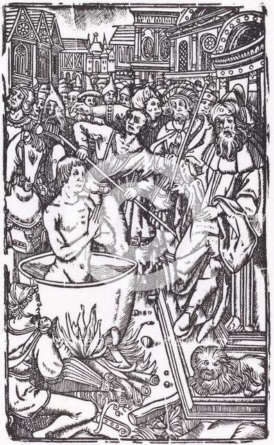 The Martyrdom of a Saint. Creator: Unknown.