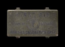 First aid kit, 1943-1945. Creator: Davis Emergency Equipment Co., Inc..