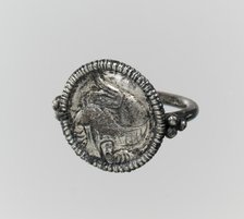 Finger Ring, Frankish, 6th- early 7th century. Creator: Unknown.