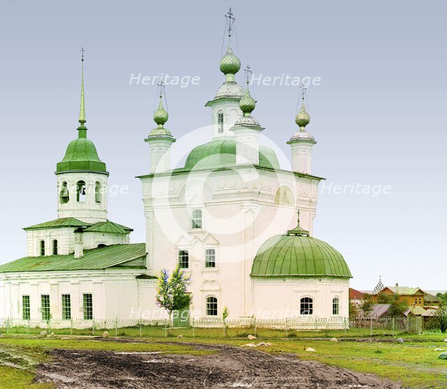 Church of Saints Peter and Paul [Belozersk, Russian Empire], 1909. Creator: Sergey Mikhaylovich Prokudin-Gorsky.
