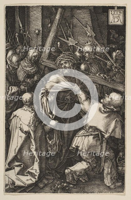Christ Carrying the Cross, from The Passion, 1512. Creator: Albrecht Durer.