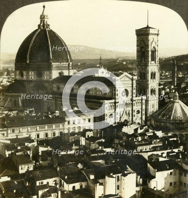 'The Duomo - the heart of Florence, (S.E.) Italy', c1909. Creator: Unknown.