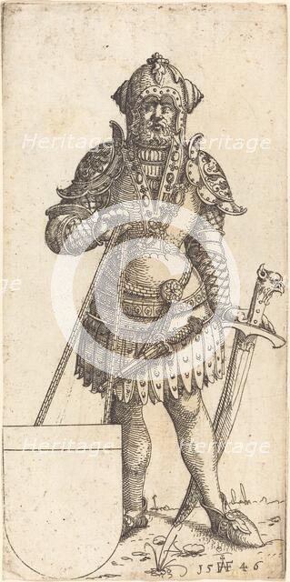 Ludwig II, King of Hungary, 1546. Creator: Augustin Hirschvogel.