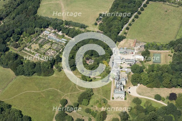 Mulgrave Castle and kitchen garden, North Yorkshire, 2018. Creator: Emma Trevarthen.