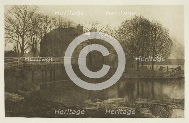 The Ferry Boat Inn, Tottenham, 1880s. Creator: Peter Henry Emerson.