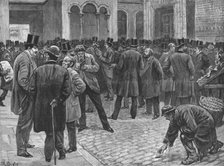 ''The London Stock Exchange - The American Market', 1891. Creator: William Lockhart Bogle.