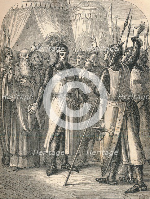 Godfrey's Recovery, 1869. Artist: Unknown