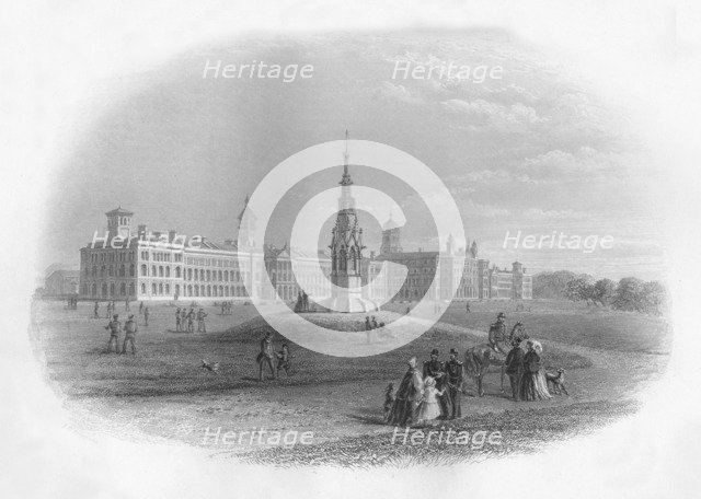 'Victoria Hospital, Netley', 1859. Artist: WE Albutt.
