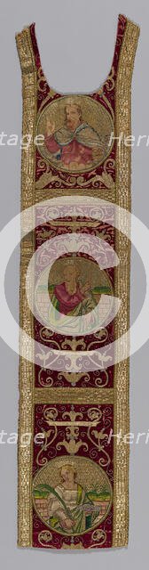 Orphrey Band, Italy, 17th century. Creator: Unknown.