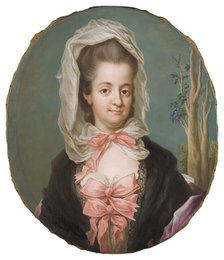 Sofia Albertina, 1753-1829, Princess of Sweden, c18th century. Creator: Jakob Bjorck.