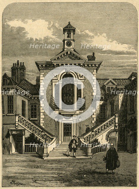 'Old Serjeants' Inn', 1878, (1897). Creator: Unknown.