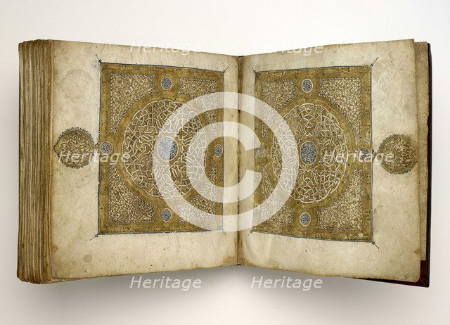 Qur'an Manuscript in Maghribi script, 1318. Artist: Anonymous master  