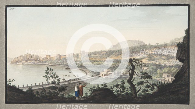 View of Puzzoli taken from the spot represented in Plate XIII, 1776.