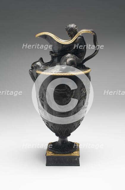 Water Ewer, Burslem, 1780/85. Creator: Wedgwood.
