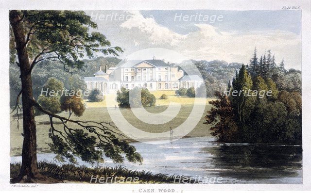 Kenwood House, Hampstead, London, 1810. Artist: Anon