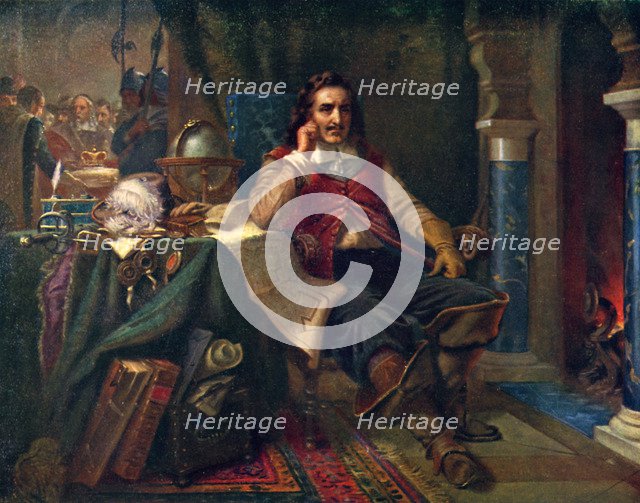 'Cromwell refusing the Crown', 1925. Artist: Unknown