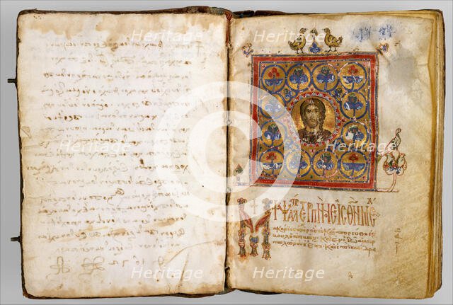 Illuminated Psalter, Byzantine, late 1100s. Creator: Unknown.