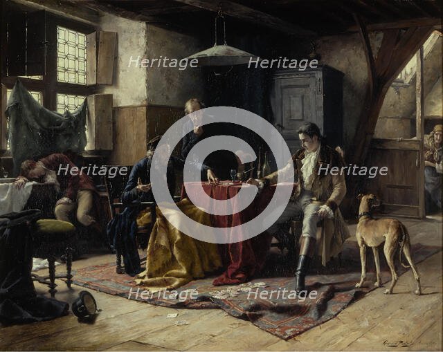 A Victim, 1894. Creator: Gerard Portielje.