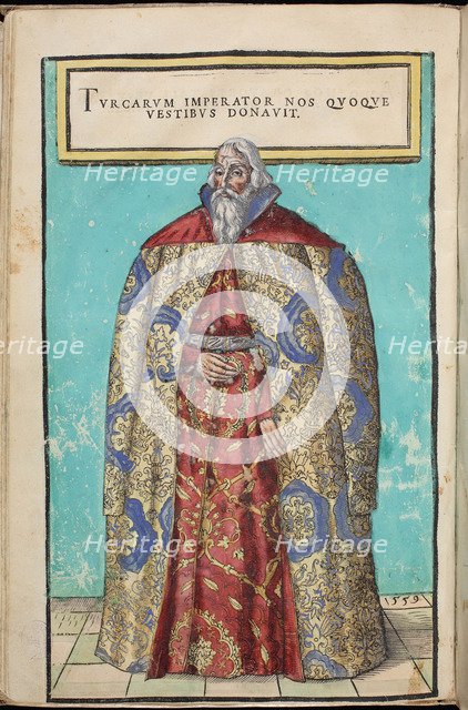 Portrait of Baron Sigmund von Herberstein, Ambassador in Poland and Russia.