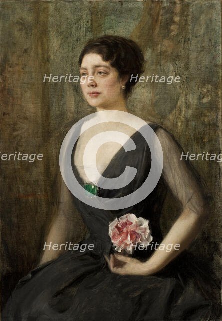 Portrait of Izabela Szembekowa, c1912. Creator: Teodor Axentowicz.