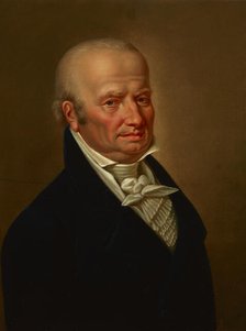 Portrait of Johann Hausner Sr, 1824. Creator: Karol Schweikart.