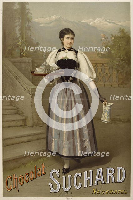 Chocolat Suchard, 1890. Creator: Anonymous.