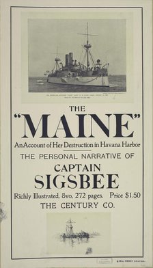 The "Maine", c1895 - 1911. Creator: Unknown.
