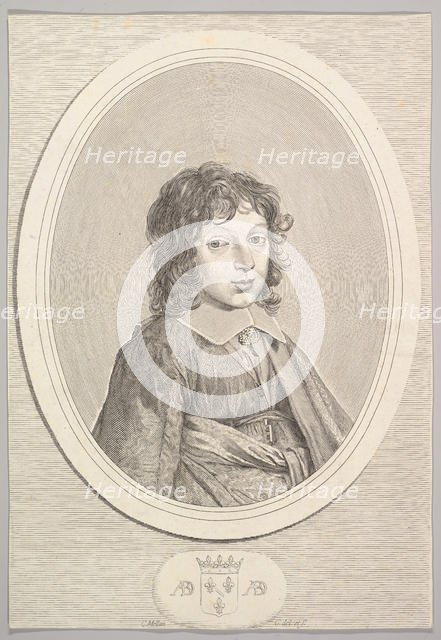 Armand de Bourbon, prince de Conti. Creator: Claude Mellan.