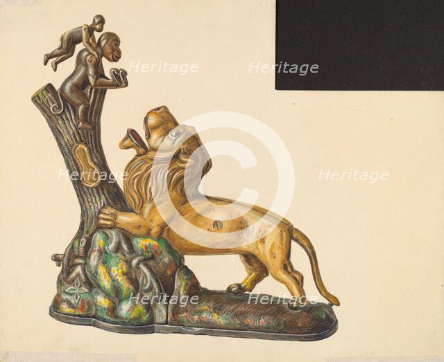 Toy Bank, 1935/1942. Creator: Hans Mangelsdorf.