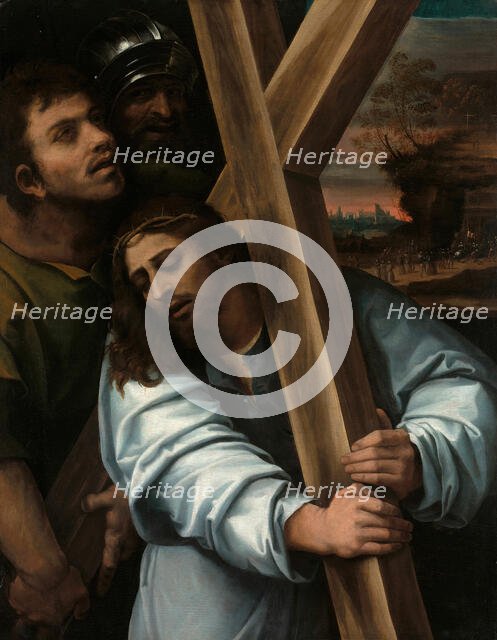 Christ Carrying the Cross, about 1515/1517. Creator: Sebastiano del Piombo.