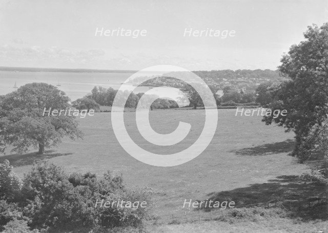 View of Spring Hill, Cowes, Isle of Wight, c1930. Creator: Kirk & Sons of Cowes.