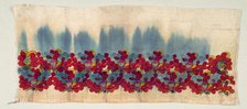 Embroidered Towel, 19th century. Creator: Unknown.