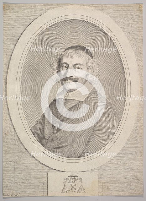 Alphonse III Delbène, Bishop of Orléans. Creator: Claude Mellan.