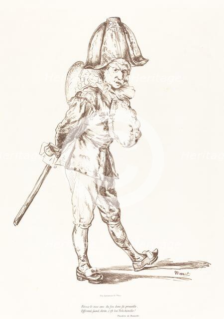 Polichinelle, 1874. Creator: Edouard Manet.