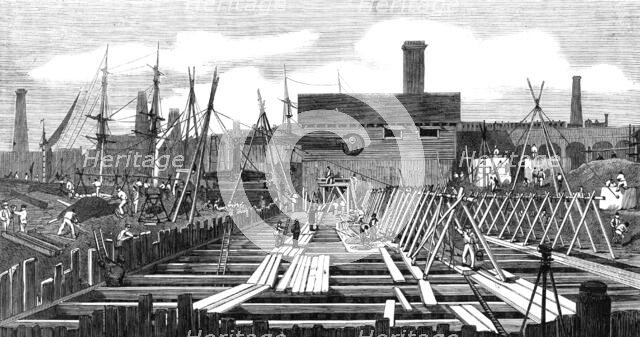 London Main Drainage: Pumping-station at Deptford Creek, 1861. Creator: Unknown.