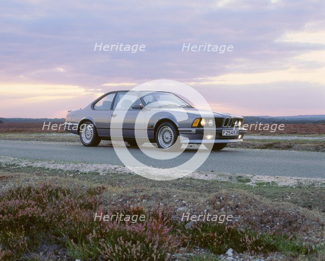 1989 BMW M635 csi. Artist: Unknown.