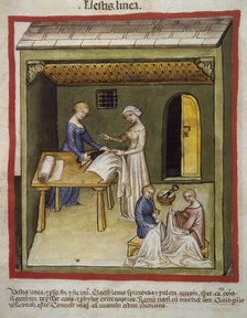Linen fabrics, 14th century.  Creator: Unknown.