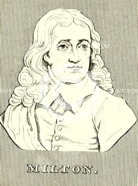 'Milton', (1608-1674), 1830. Creator: Unknown.