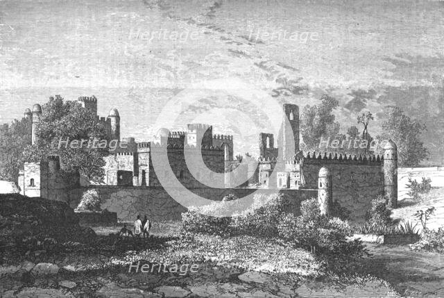 'Royal Palace at Gondar; A journey through Soudan and Western Abyssinia, with Reminiscences...1875. Creator: Unknown.