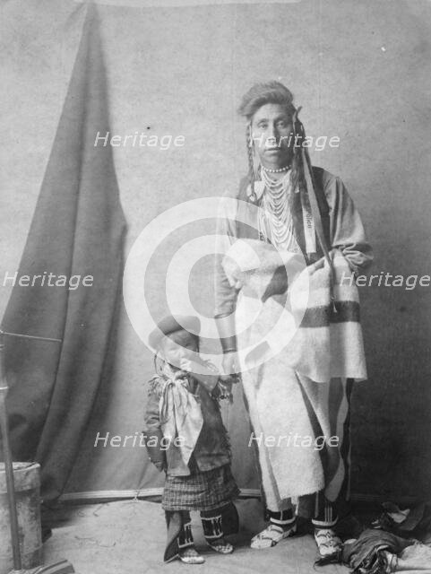 Strong Enemy, c1908. Creator: Edward Sheriff Curtis.