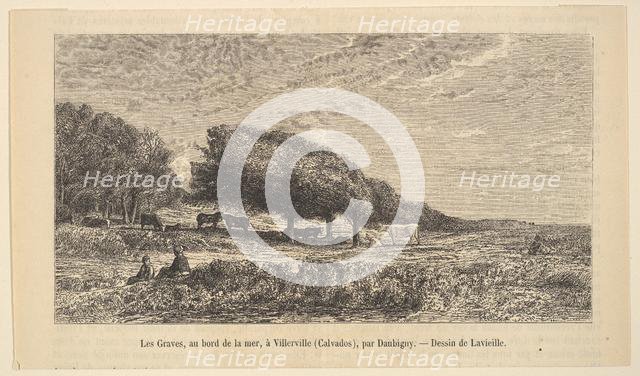 The Shoreline, 1835-78. Creator: Jacques-Adrien Lavieille.