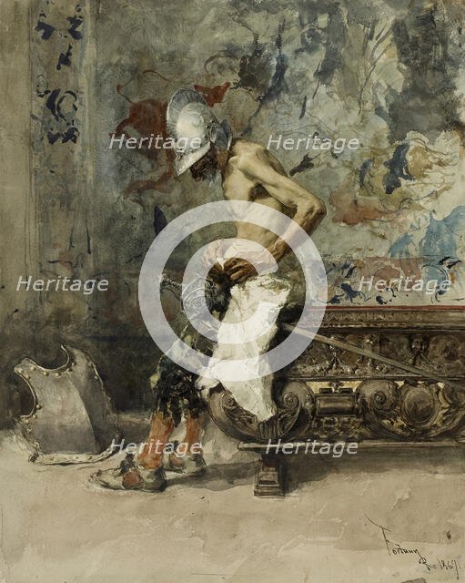 Don Quixote, 1869. Creator: Mariano Jose Maria Bernardo Fortuny y Carbo.