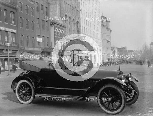 District of Columbia; Traffic - Stop And Go Signs, 1913. Creator: Harris & Ewing.