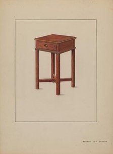 Table (Occasional), c. 1936. Creator: Francis Law Durand.