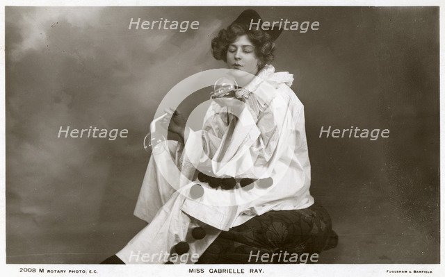 Gabrielle Ray, English actress, dancer and singer, c1900s(?).Artist: Rotary Photo